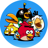 Desenhos de Angry Birds para colorir