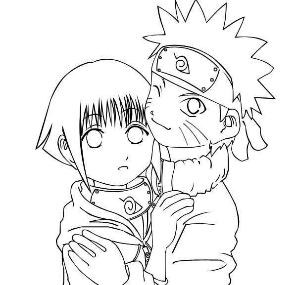 Desenho de Naruto chibi para colorir - Tudodesenhos