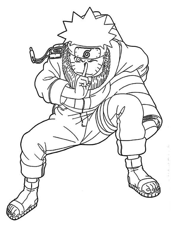 Desenho de Naruto Uzumaki e Naruto Sennin para colorir - Tudodesenhos