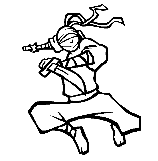 Como desenhar um ninja 