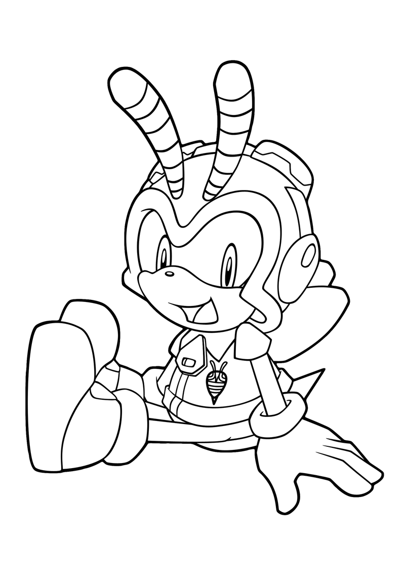Desenho de Amy do Sonic para colorir - Tudodesenhos
