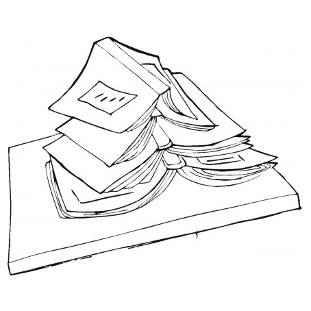 Desenho de Livro eletrônico para colorir - Tudodesenhos