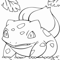 Desenho de Bulbasaur para colorir