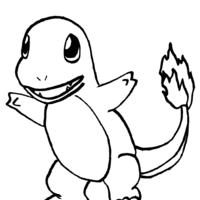 Desenho de Charmander para colorir