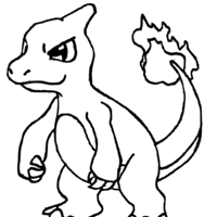 Desenho de Charmeleon para colorir