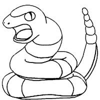 Desenho de Ekans para colorir