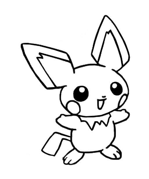 Como desenhar o PICHU [Pokémon]