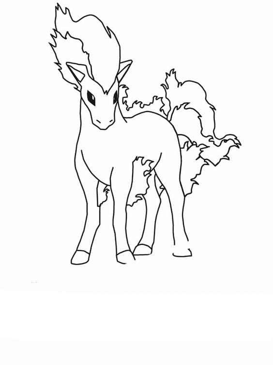 Desenho de Eevee para colorir - Tudodesenhos