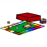 Desenhos de Jogos de mesa para colorir